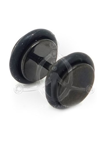 Falso dilatador acero negro