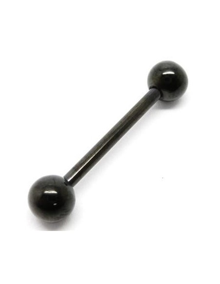 Barbel de titanio negro