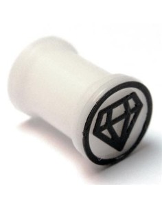 Dilatador silicona blanca diamante
