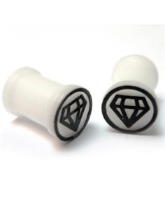 Dilatador silicona blanca diamante 2