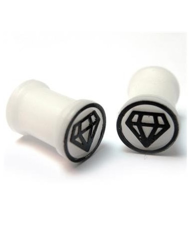 Dilatador silicona blanca diamante