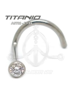 Nostril joya titanio crudo 2
