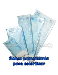 Sobre autosellante para esterilizar.