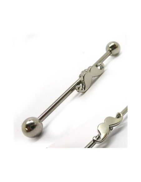 Barbel industrial. Bigote