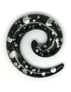 Espiral Acrílico. Negro Marino