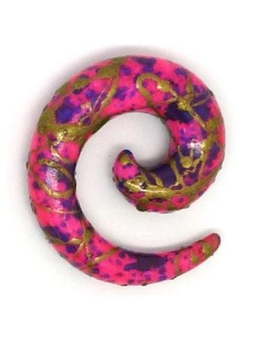 Espiral Acrílico. Rosa Marino
