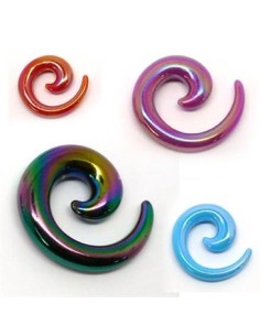 Espiral Acrílico Nacarado