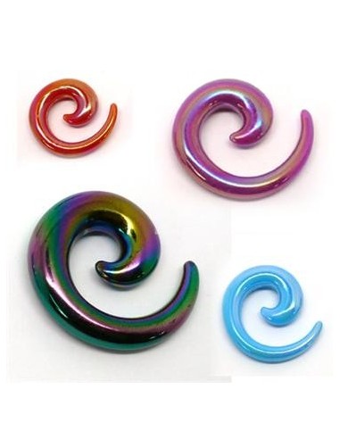 Espiral Acrílico Nacarado