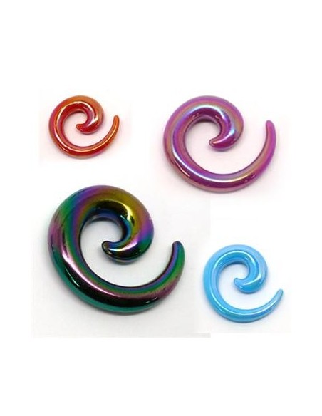 Espiral Acrílico Nacarado Espiral Acrílico Nacarado