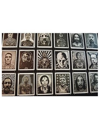 «The Woodcut Portraits», Alex Binnie