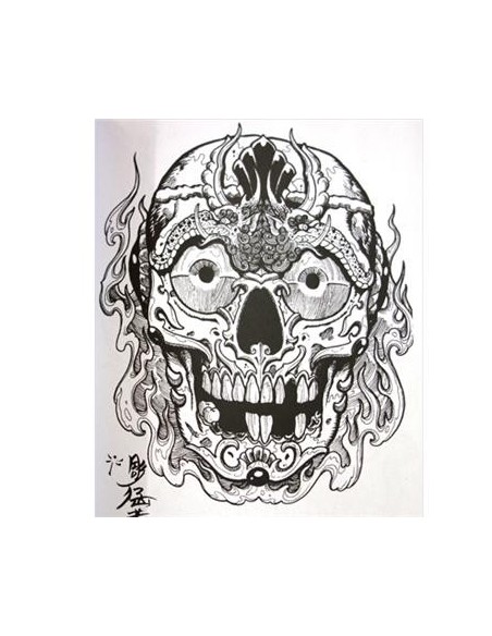 Tibetan Skulls by Horimouja