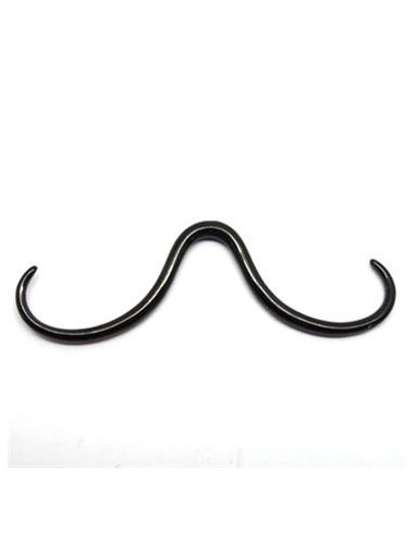 Mostacho de acero negro (4)