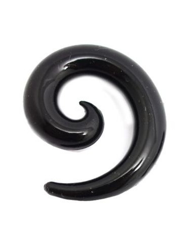 Dilatador Espiral silicona negro