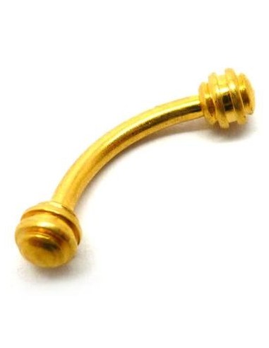 Minibanana con bolas con muescas