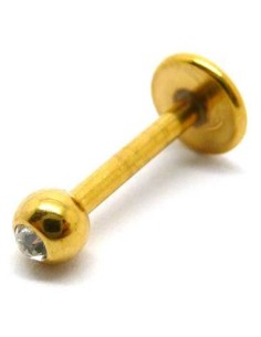 Labret con joya