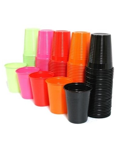 Vaso de plástico 200cc – Pack 100 vasos