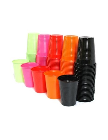 Vaso de plástico 200cc – Pack 100 vasos Vaso de plástico 200cc – Pack 100 vasos