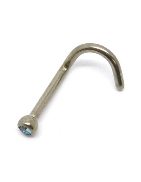 Nostril joya titanio 0,8mm Nostril joya titanio 0,8mm