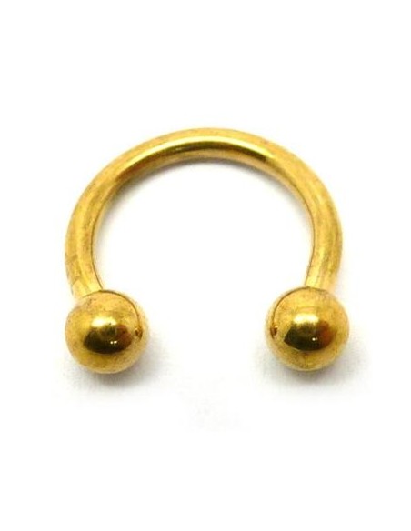 CBB acero anodizado oro CBB acero anodizado oro