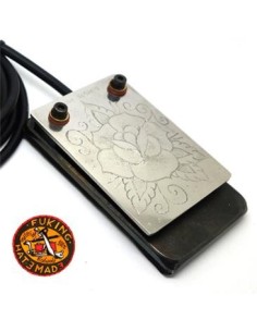 Pedal grabado a mano