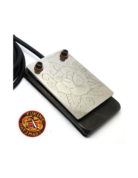 Pedal grabado a mano Pedal grabado a mano