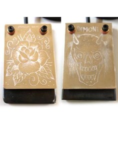 Pedal grabado a mano 2