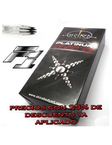 Agujas de línea PLATINUM-F1
