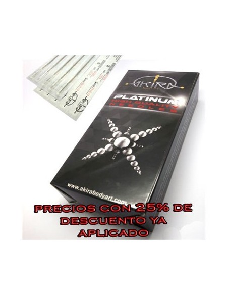 Agujas PLATINUM para línea Agujas PLATINUM para línea