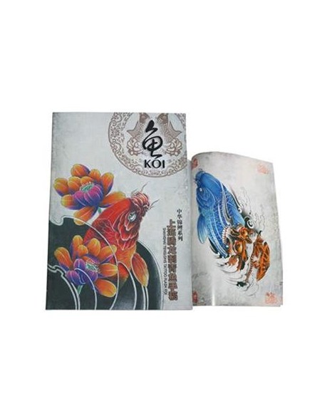 Tenglong Tattoo Flash Koi