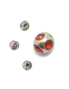 Bola de acero 316L con multijoya