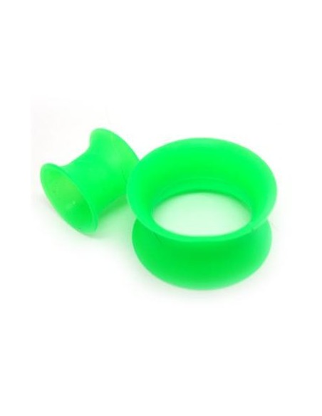 Dilatador silicona KAOS verde fluorescente
