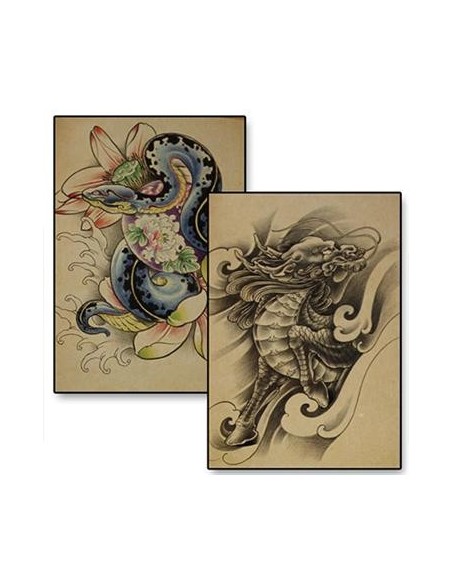 Libro de Diseños de tattoo CHINA