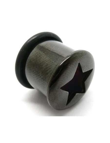 Dilatador negro túnel estrella Dilatador negro túnel estrella