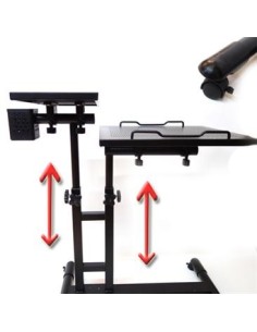 Mesa de trabajo doble superficie 2