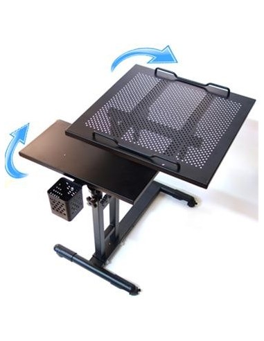 Mesa de trabajo doble superficie