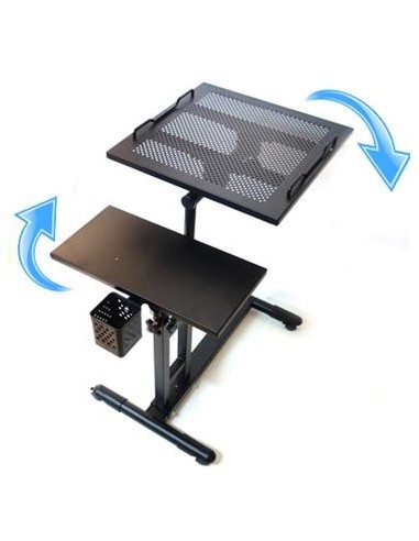 Mesa de trabajo doble superficie