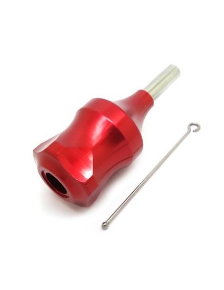 Grip Aluminio 30mm Rojo