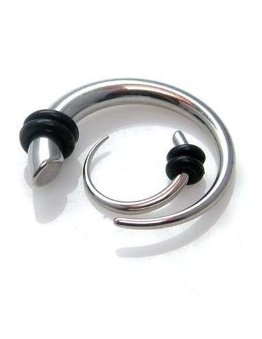 Guía media luna con gomas