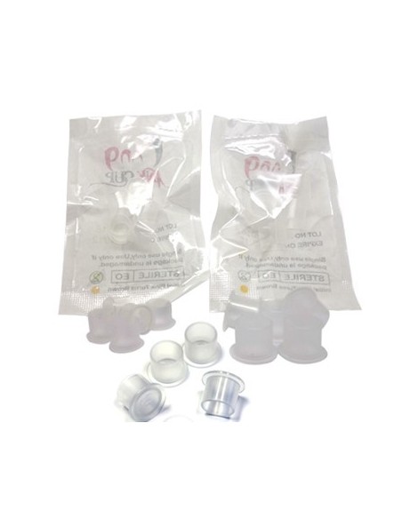 Caps Estériles para Tinta de Tatuar Caps Estériles para Tinta de Tatuar