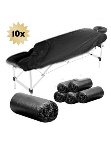 Sábana ajustable NEGRO