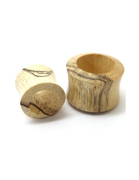 Flesh Tunnel. Palo Santo Flesh Tunnel. Palo Santo