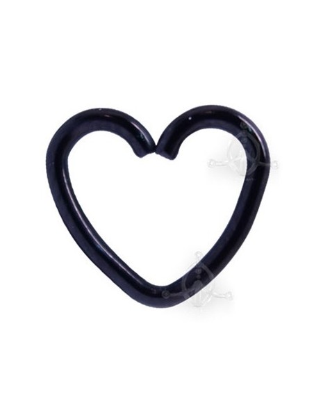 Aro flexible Corazón NEGRO Aro flexible Corazón NEGRO