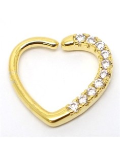 Aro flexible Corazón Joyas Oro