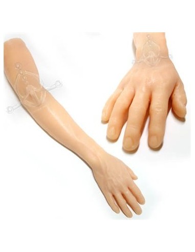 Brazo de silicona
