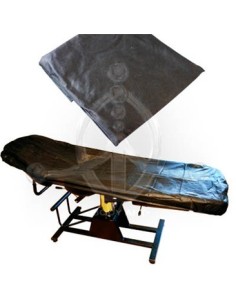 Sábana ajustable NEGRA 95 x 220 cm
