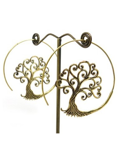 Pendiente étnico ARBOL BODHI