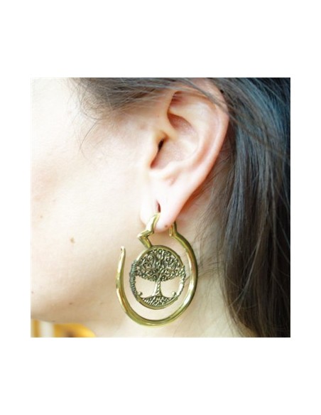 Pendiente étnico ARBOL-VIDA-40 Pendiente étnico ARBOL-VIDA-40