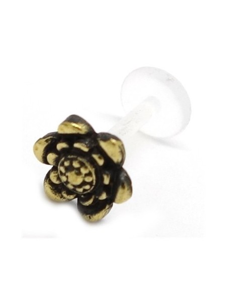 Labret étnico FLOR de LOTO