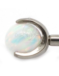 Barbell OPALO blanco 2