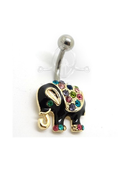 Banana Elefante Negro Multi-Joya